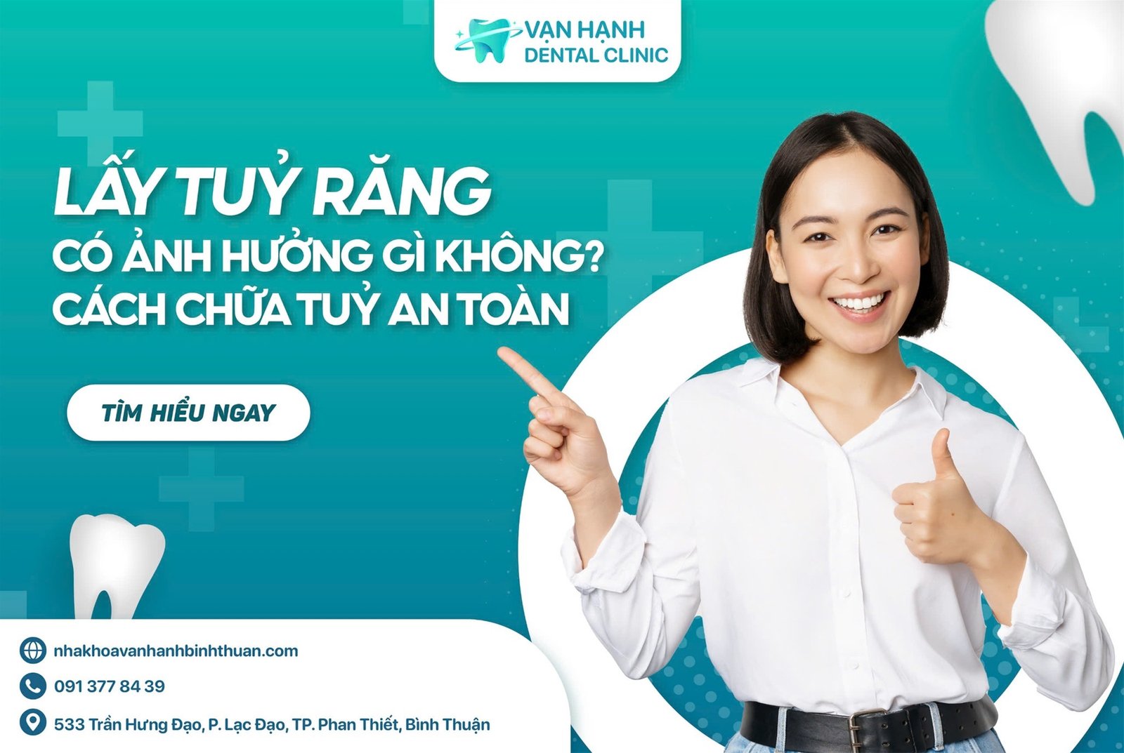 LẤY TUỶ RĂNG CÓ ẢNH HƯỞNG GÌ KHÔNG VÀ CÁCH CHỮA TUỶ AN TOÀN